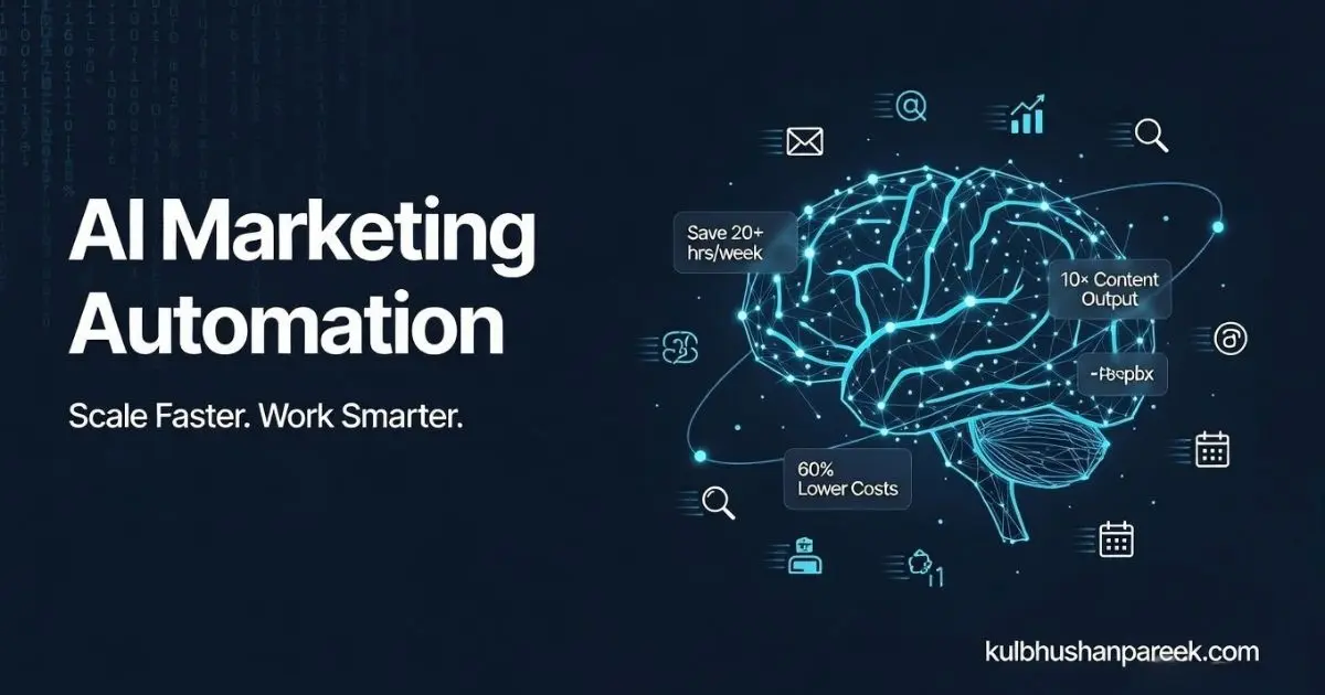 AI Marketing Automation Services — GEO, AEO and LLM visibility optimization by Kulbhushan Pareek