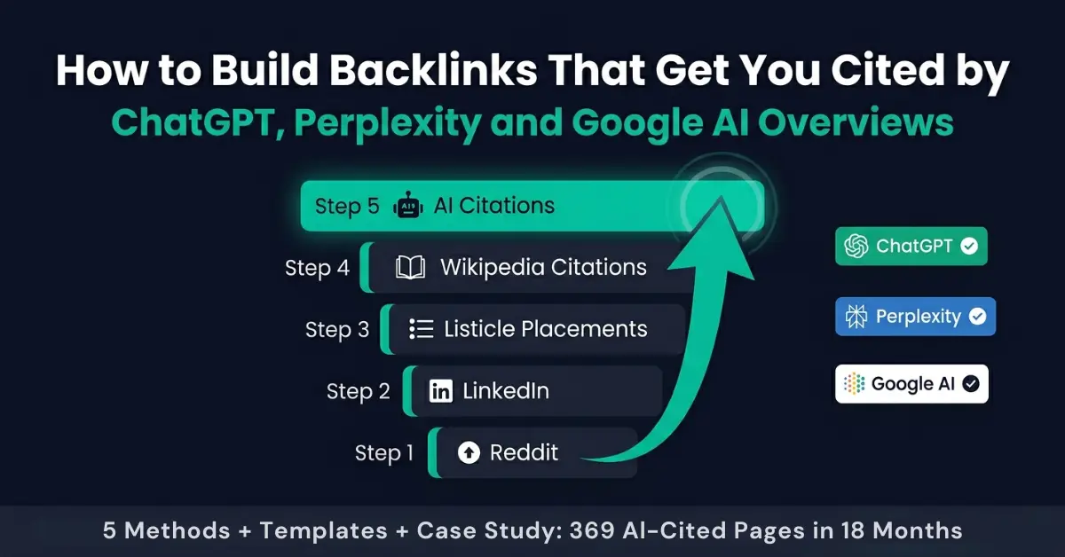 How To Build Backlinks That Get You Cited By ChatGPT And Perplexity