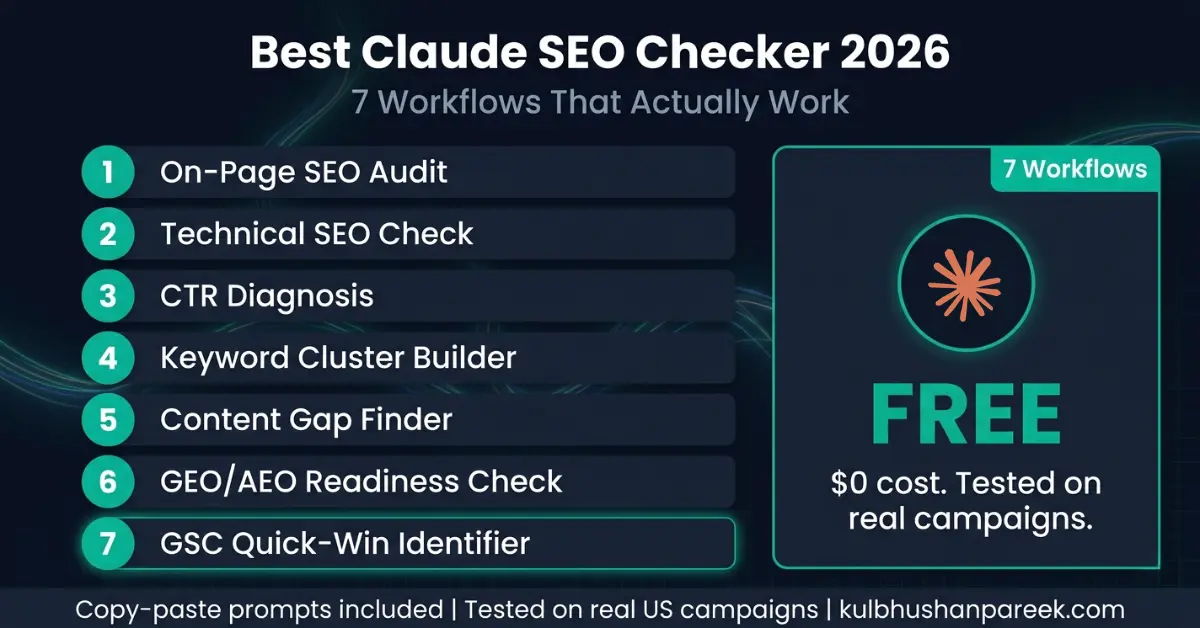 Best Claude SEO Checker