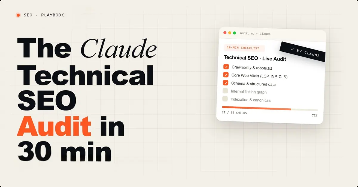 Claude Technical SEO Audit Checklist