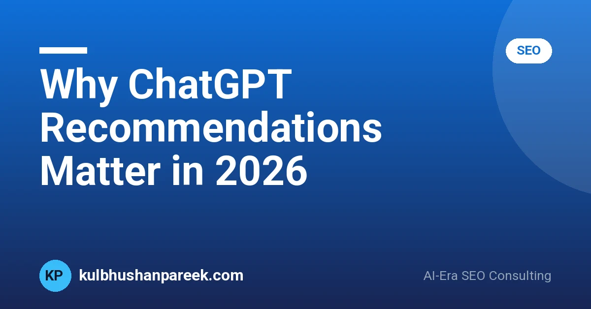 How to Get Recommended by ChatGPT